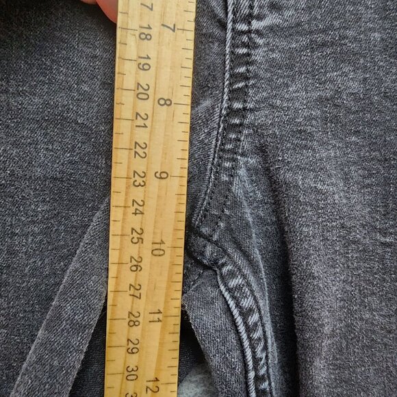 Frank And Oak Jeans Womens 29 Black Debbie Stretch Skinny - Picture 9 of 15